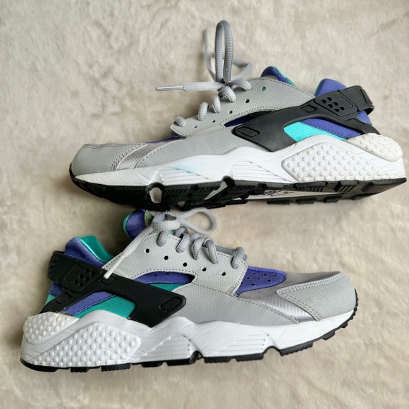 NIKE AIR HUARACHE RUN GRAPE WOMENS 8 SNEAKER ATHLETIC STREETWEAR SHOE - Picture 6 of 10